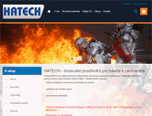 Tablet Screenshot of hatech.cz